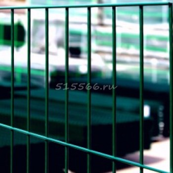Панельная сетка (1,89м * 2,0 м; Ø 4,2мм) порошковое покрытие 0,2мм зеленая плоская в Калининграде