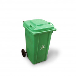 Бак для мусора (пластик., 100л) зеленый в Калининграде