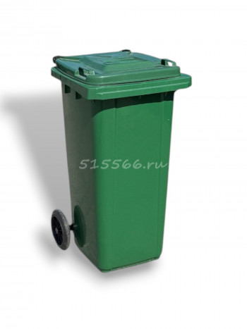 Бак для мусора (пластик., 120л) зелёный в Калининграде