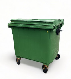 Бак для мусора (пластик., 1100л) зеленый в Калининграде