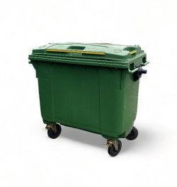 Бак для мусора (пластик., 660л) зеленый в Калининграде