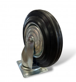 Колесо промышленное поворотное D200 резиновое в Калининграде