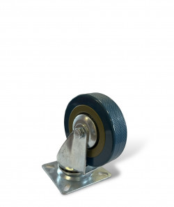 Колесо бытовое поворотное D50 специальная резина в Калининграде