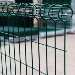Панельная сетка (1,03м * 2,0 м; ø4,0мм) пвх покрытие 1,0мм палисадниковая зелёная  в Калининграде
