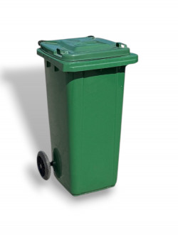 Бак для мусора (пластик., 120л) зелёный в Калининграде