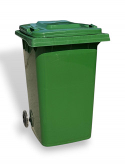 Бак для мусора (пластик., 240л) зелёный в Калининграде